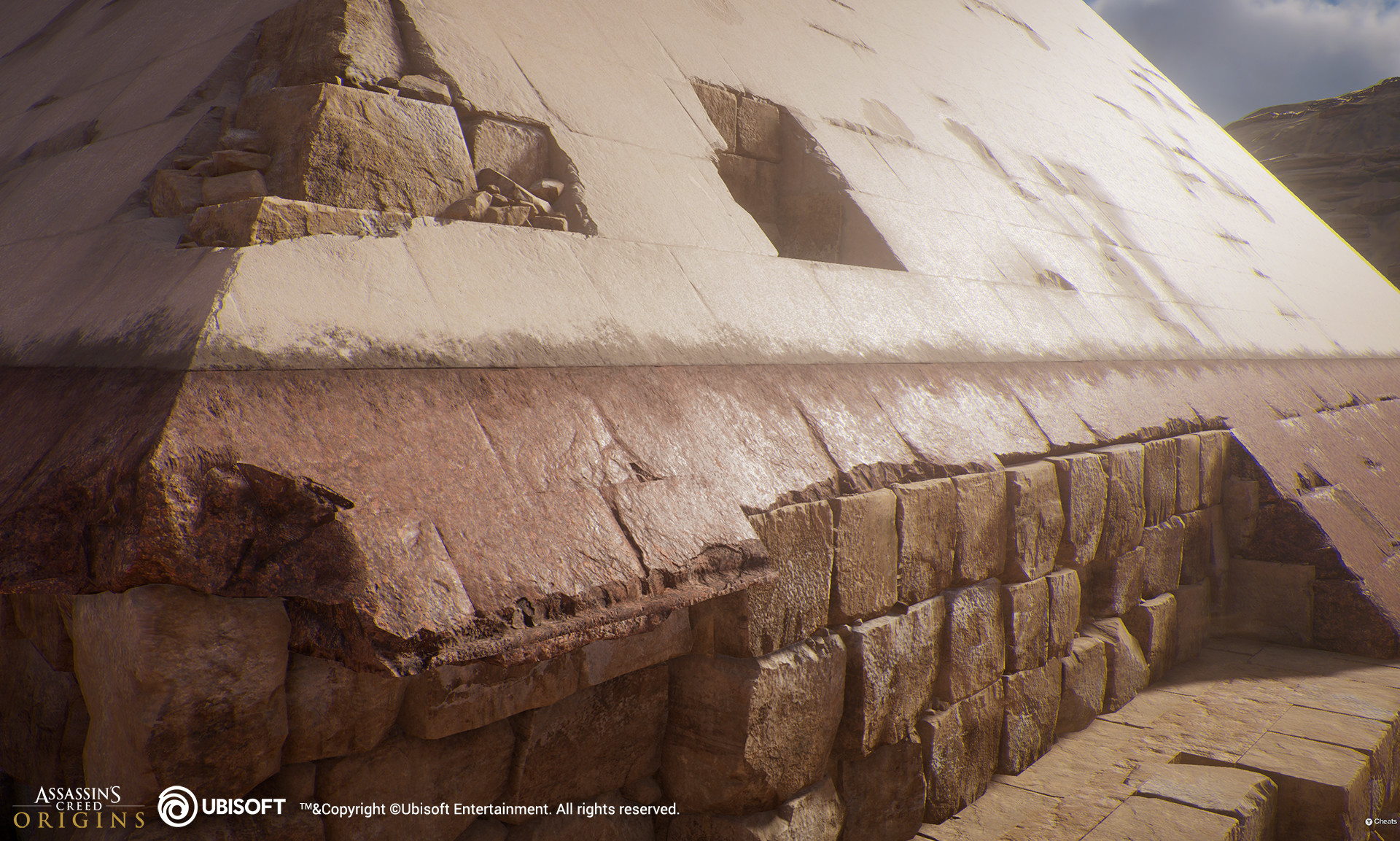 Artstation Ac Origins Giza Plateau Nikolay Bonev