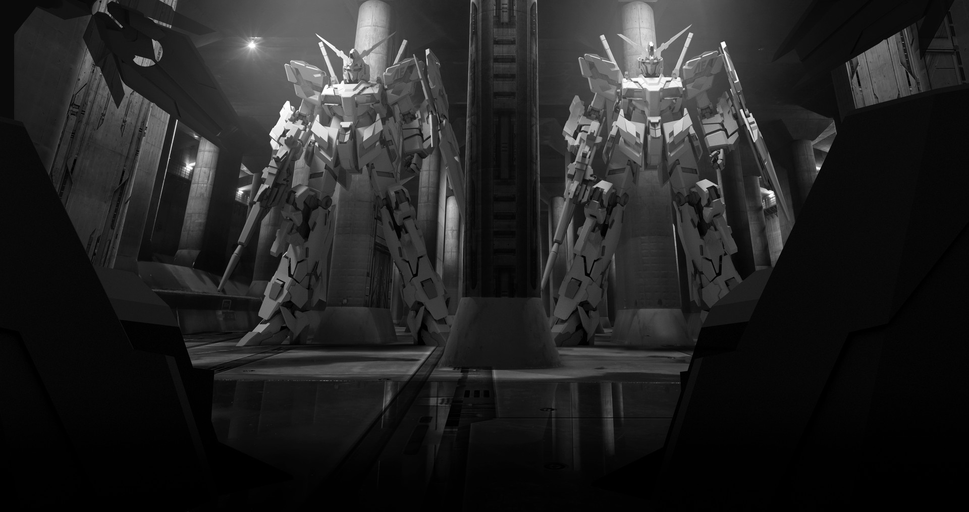 Artstation Gundam Unicorn Fan Art Olivier Dubard