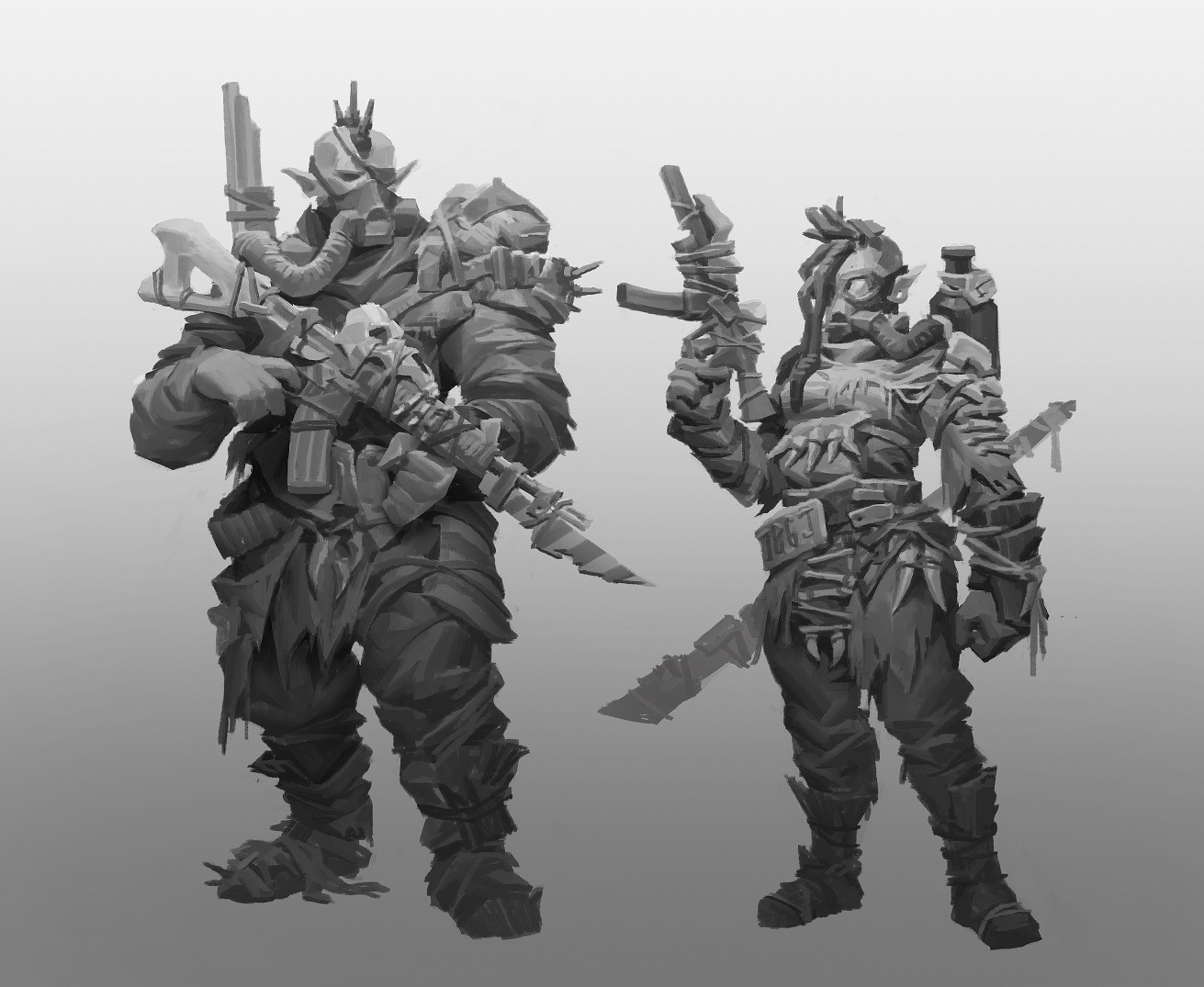 Orc Apocalypse by Blake Byun r/ImaginaryCharacters