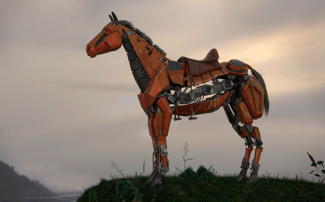 Mecha horse store