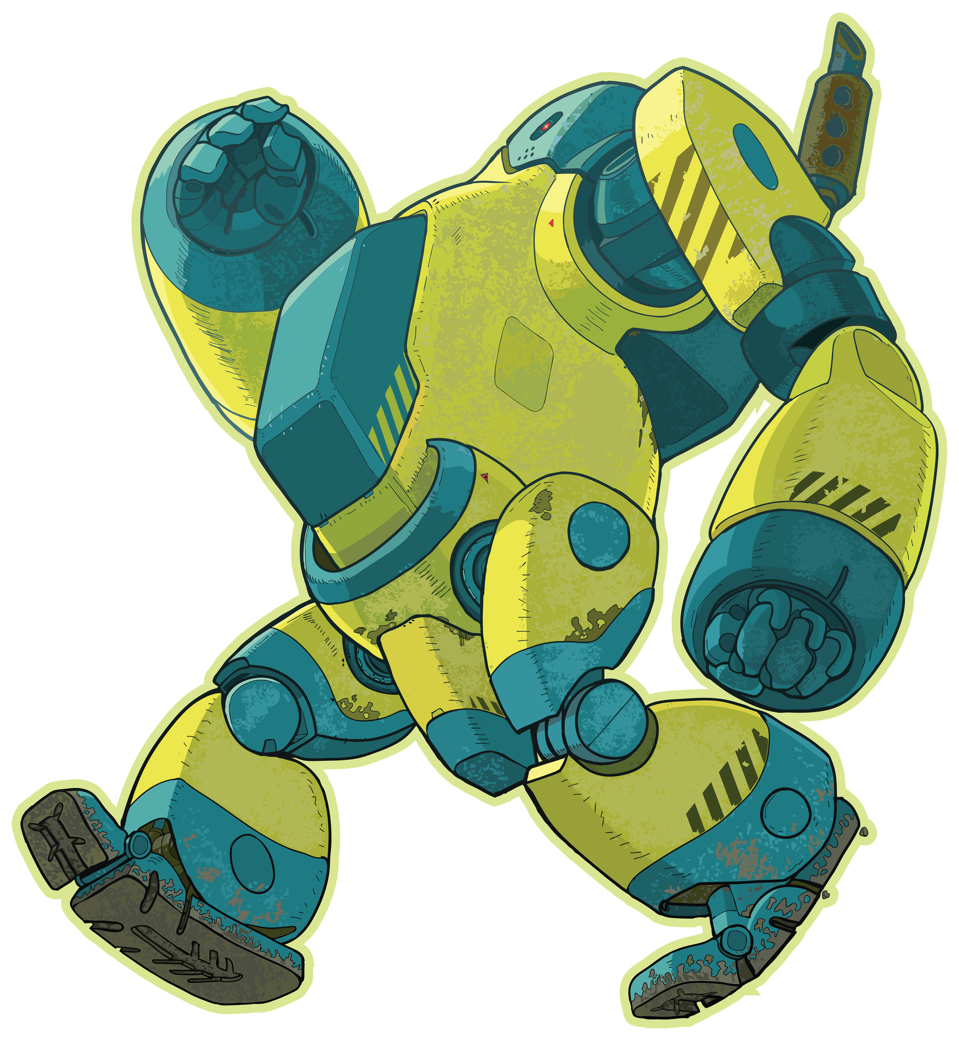 yellow robot transformer