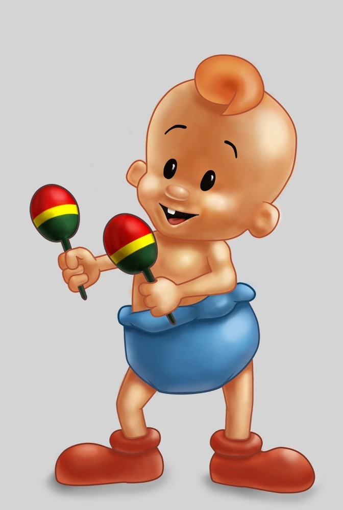 Konstantin Nikkari Bamba baby art