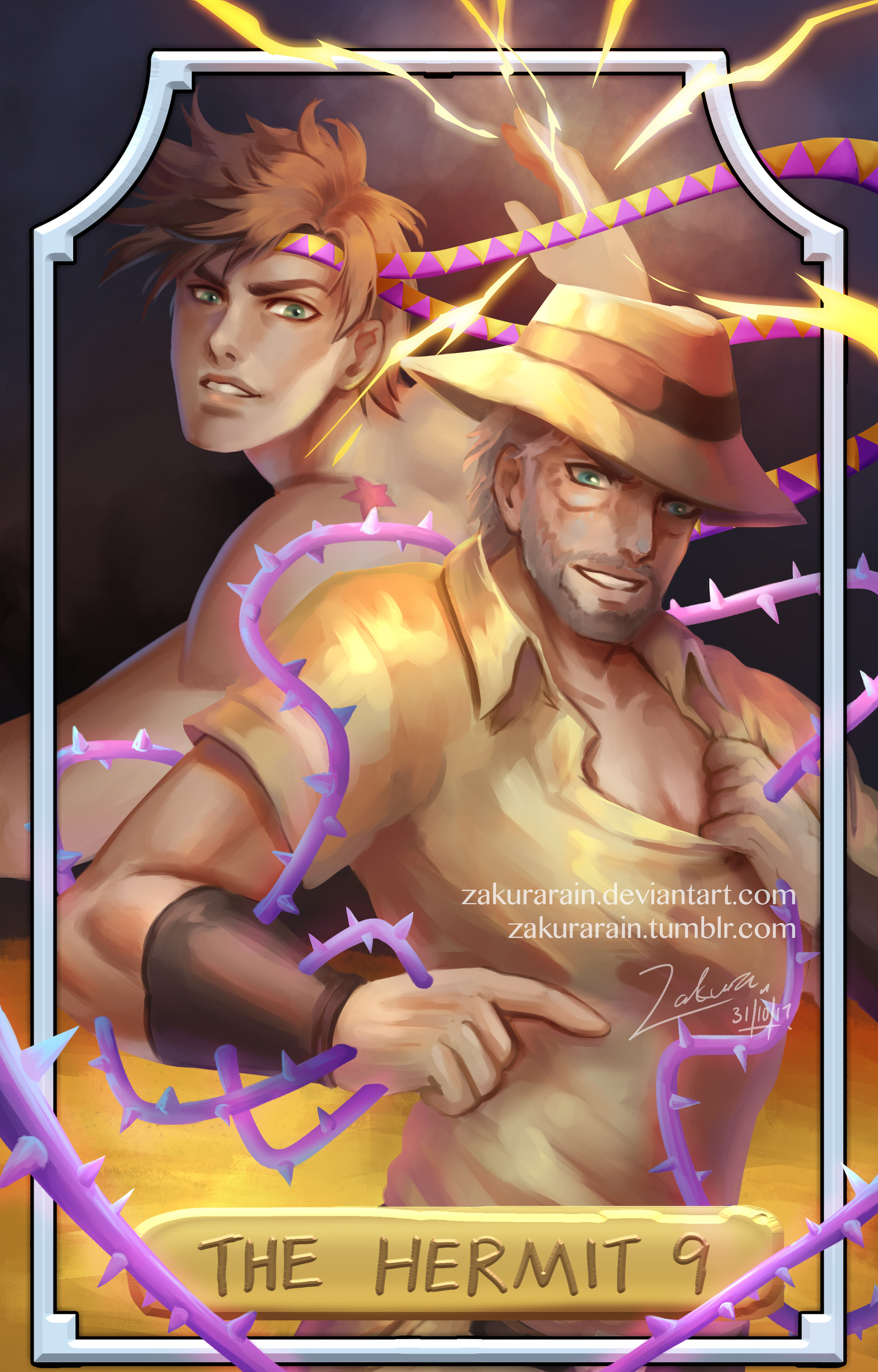 Artstation Jojo Tarot Cards Fan Arts Wong Yinyi