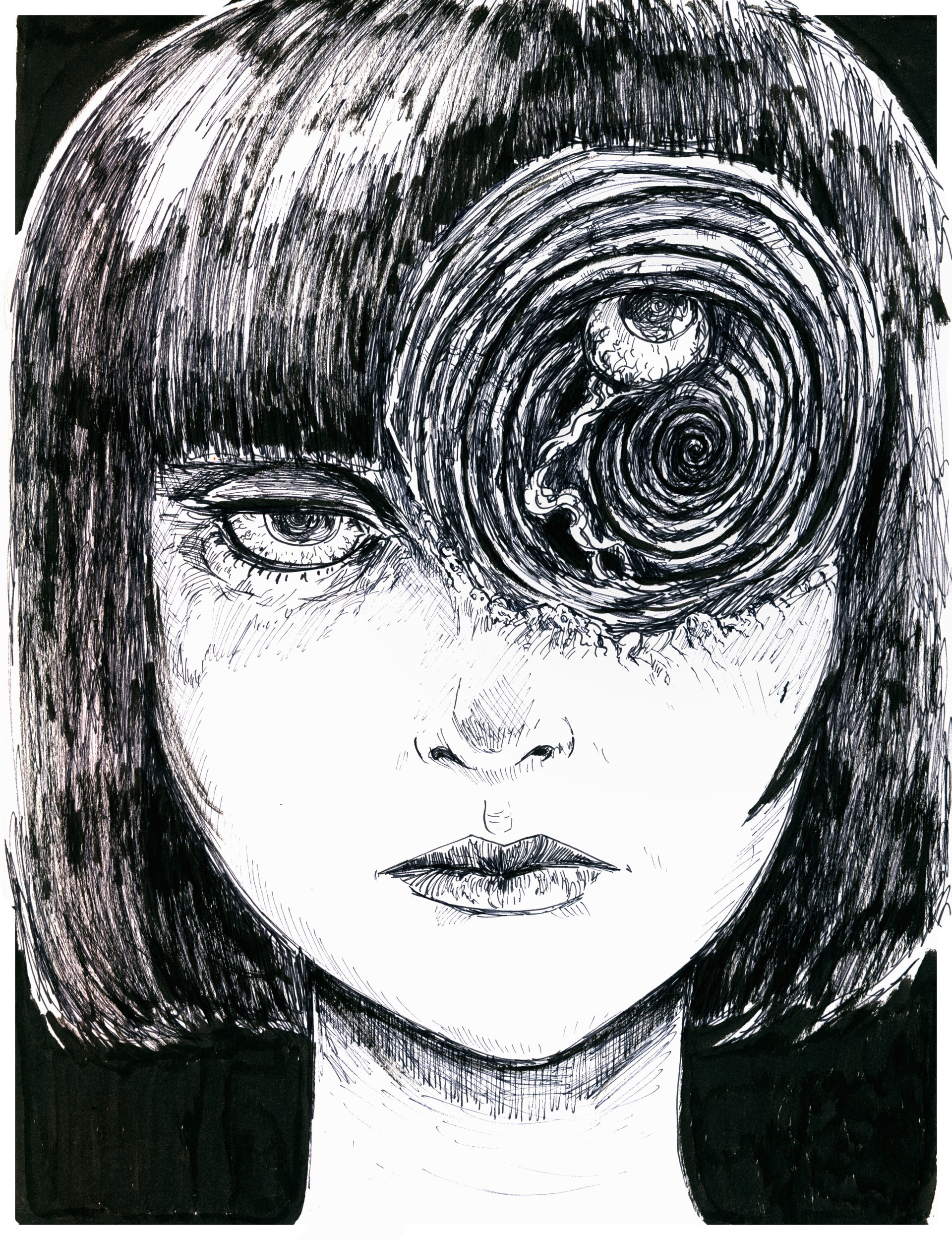 Рисунки дзюндзи ито