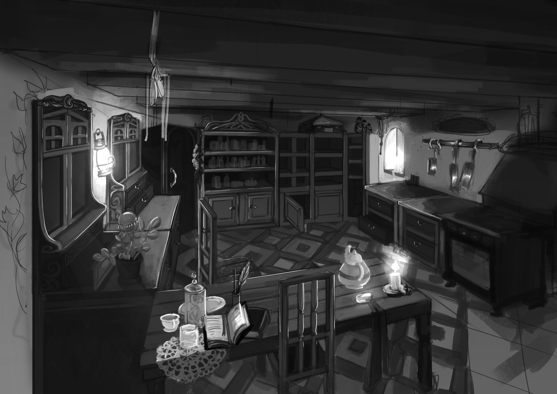 ArtStation Concept art and process