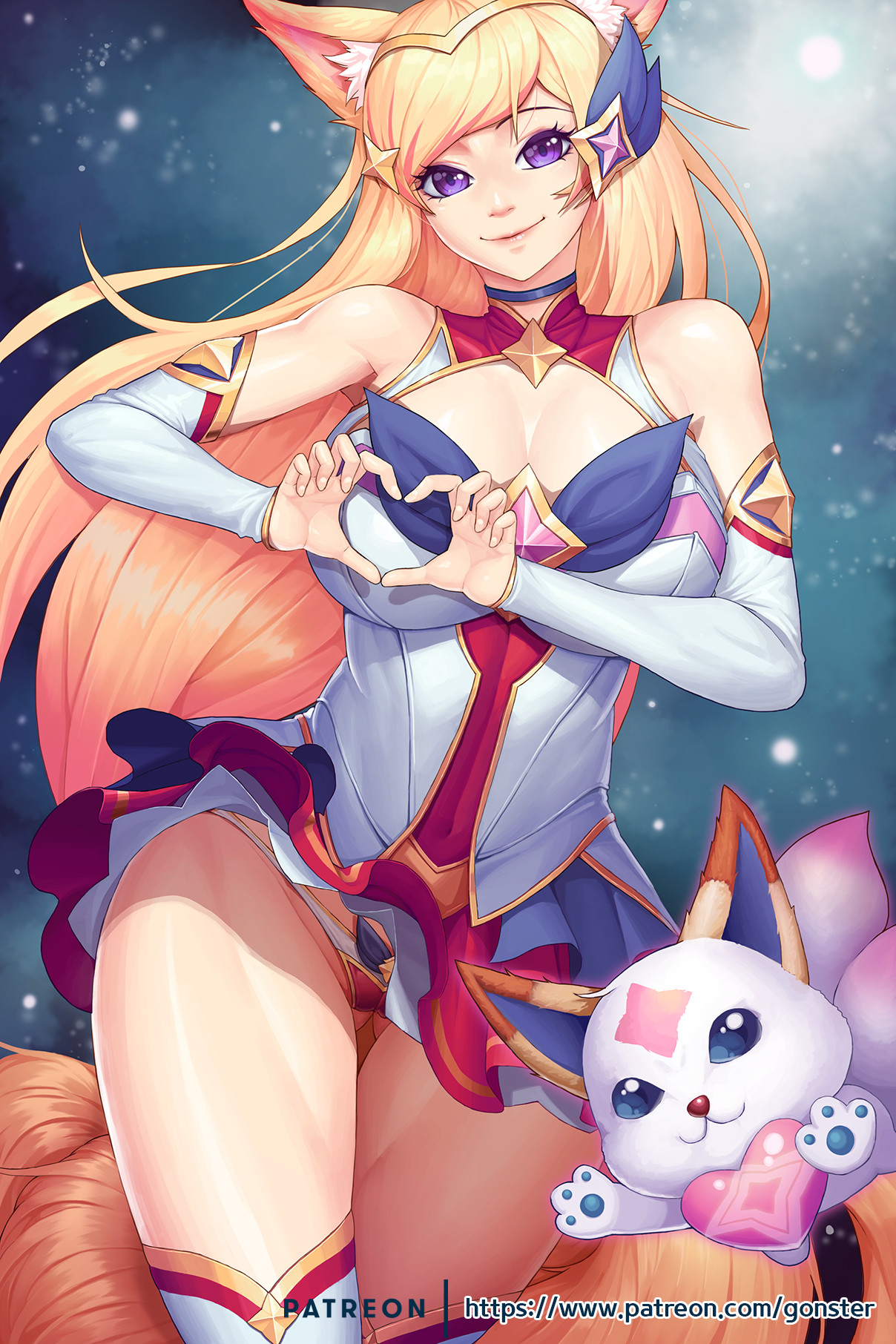Artstation Star Guardian Ahri Young Geun Jang So i just had to draw her. star guardian ahri young geun jang