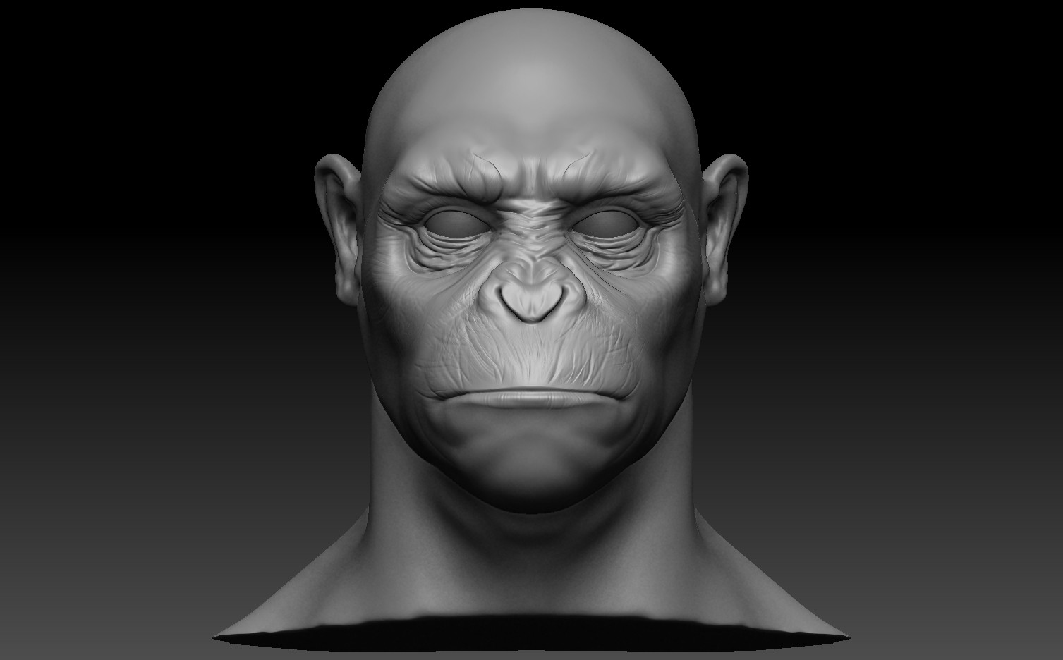 ArtStation - Monkey King Head