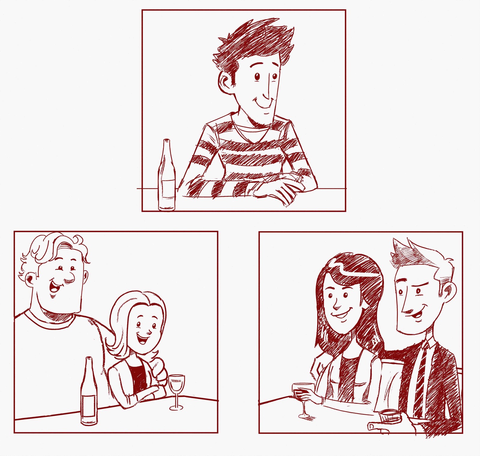 HIMYM- Rough sketches