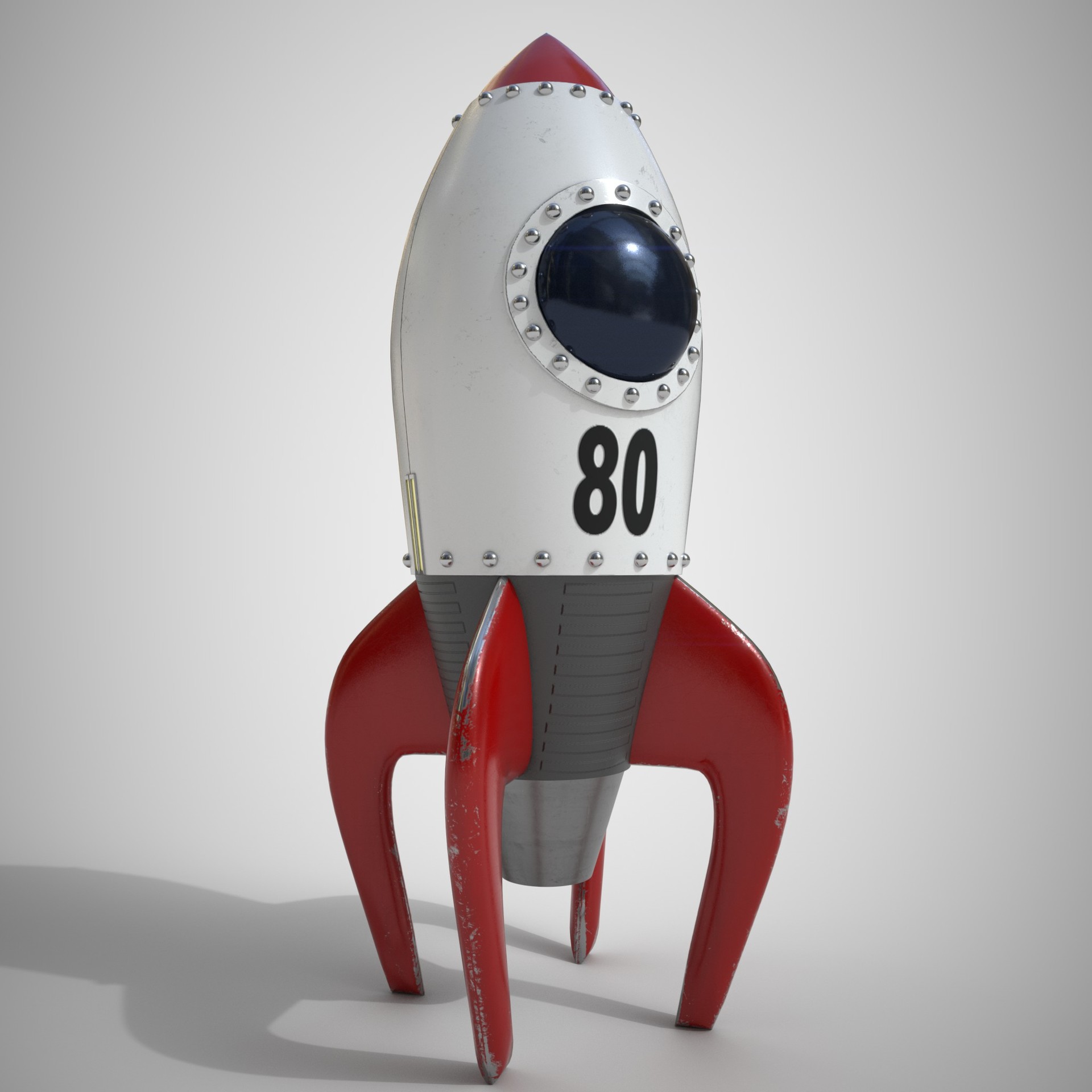 ArtStation Rocket Ship Toy