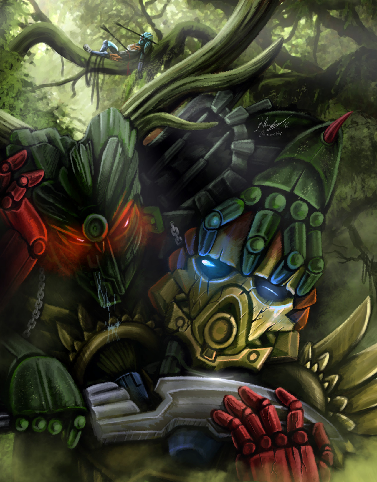 Bionicle artwork deals