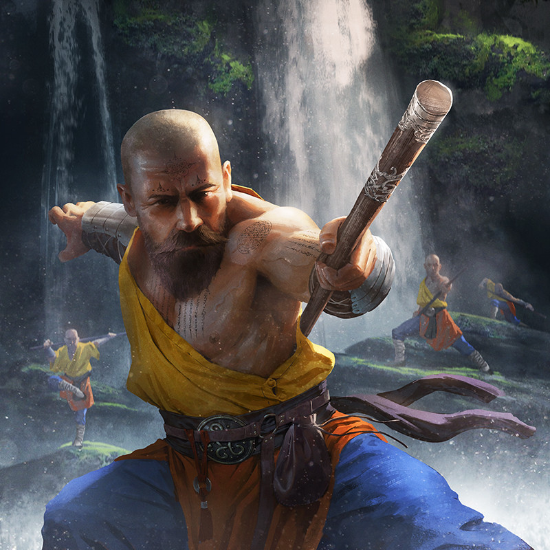 Monk by Ameen Art. 