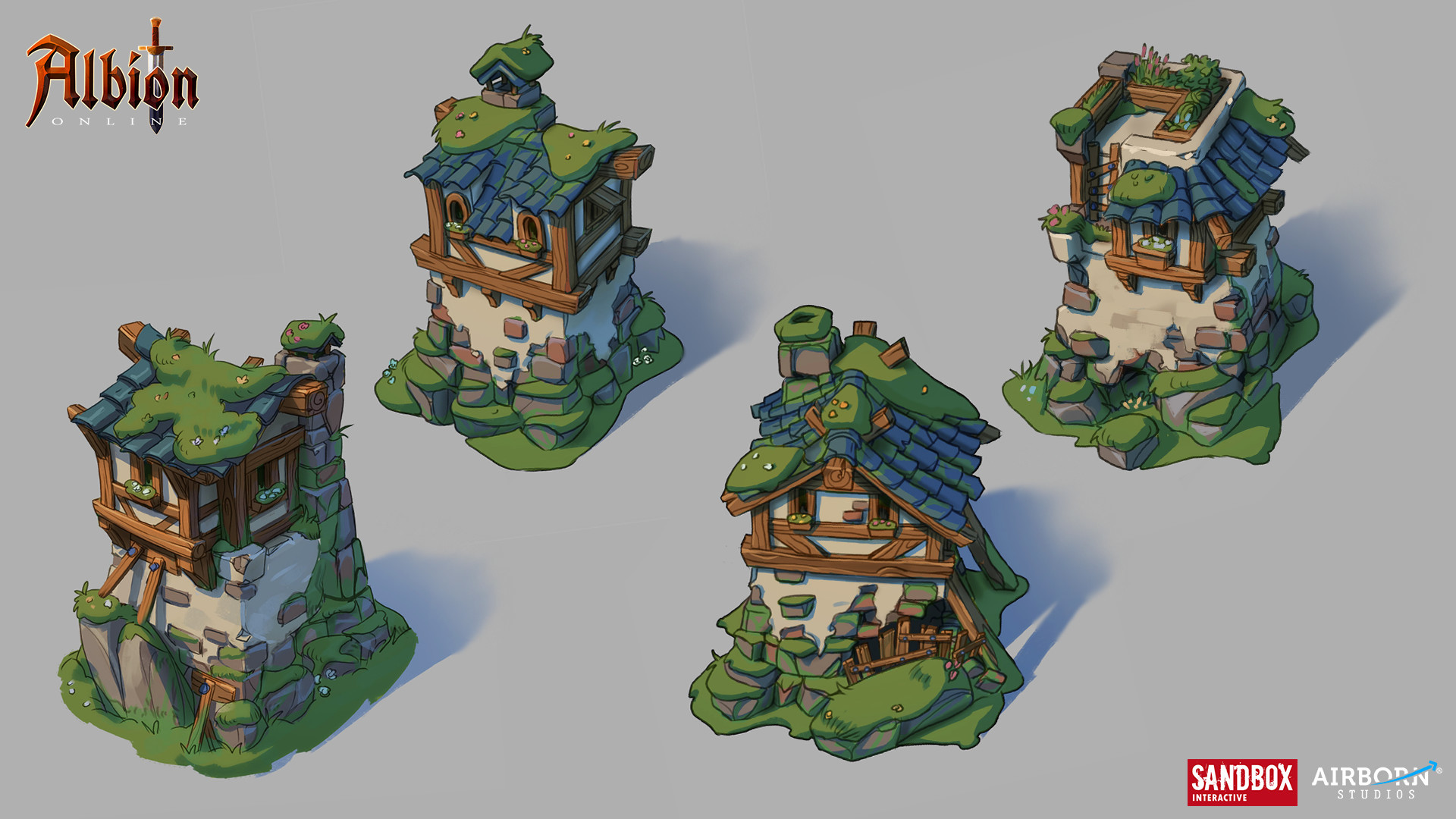 ArtStation - Albion Online : Highlands 2d concepts, Dominik Gröstlinger