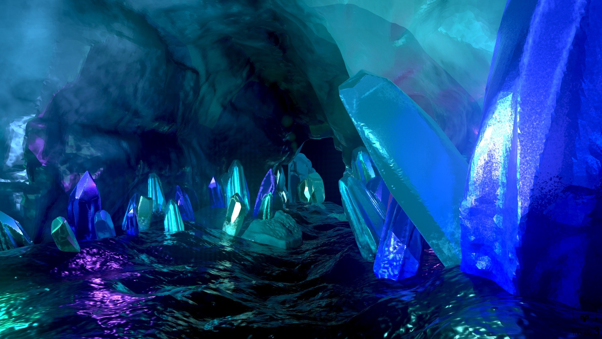 Artstation Crystal Cave Amanda Huff