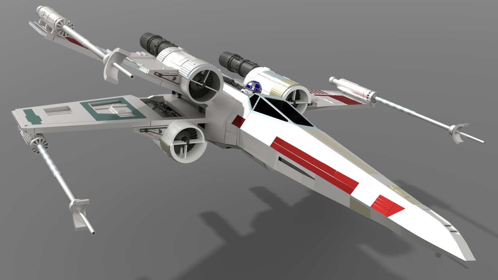 Ikhsan Subiakso - X-Wing Starfighter Inside Death Star Hangar