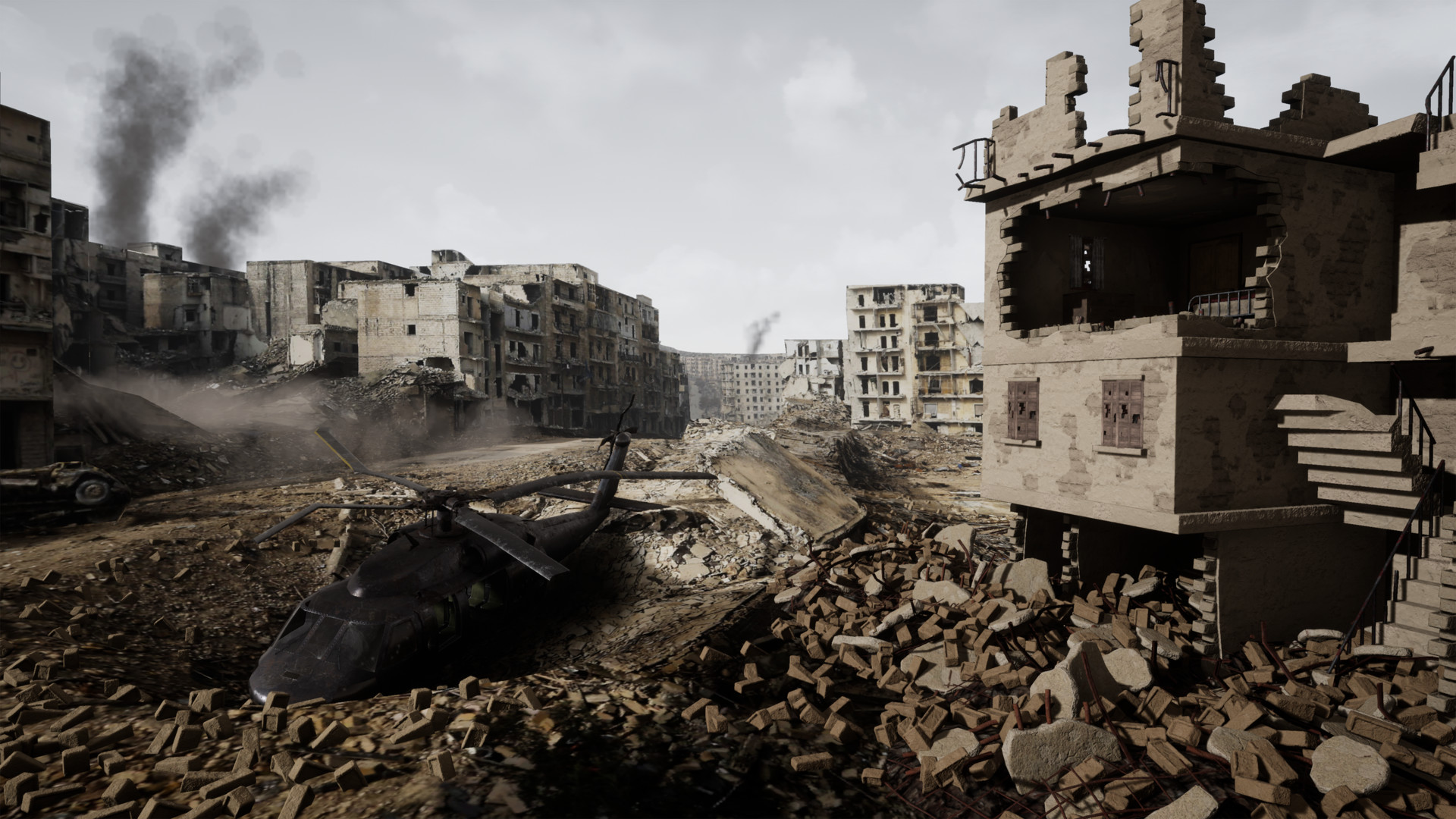 ArtStation WarTorn Street