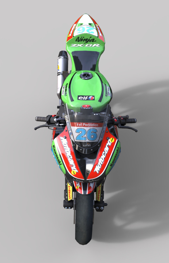 Andrea Sanna - Kawasaki ZX6-R SBK 2010