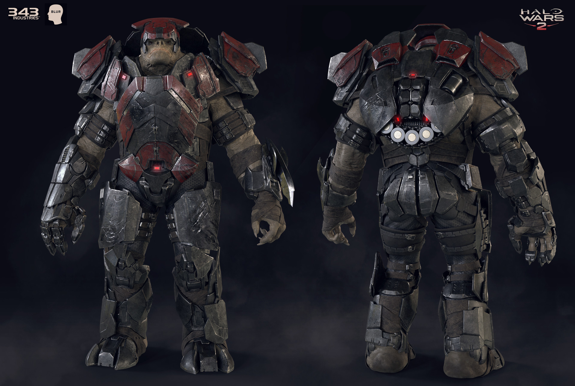 Artstation Halo Wars 2 Cinematics Frankie Derosa