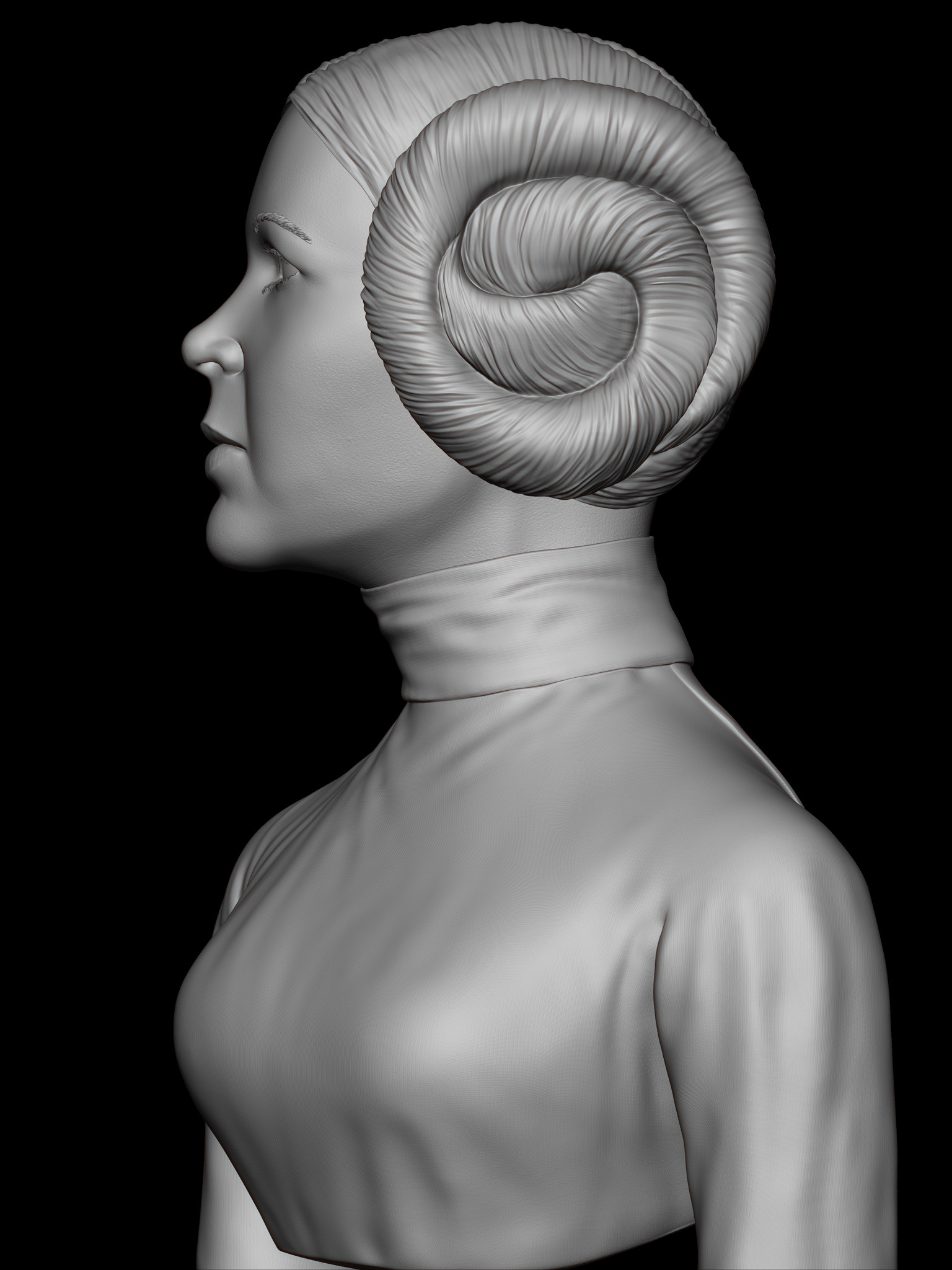 Artstation Princess Leia Diego Ribeiro