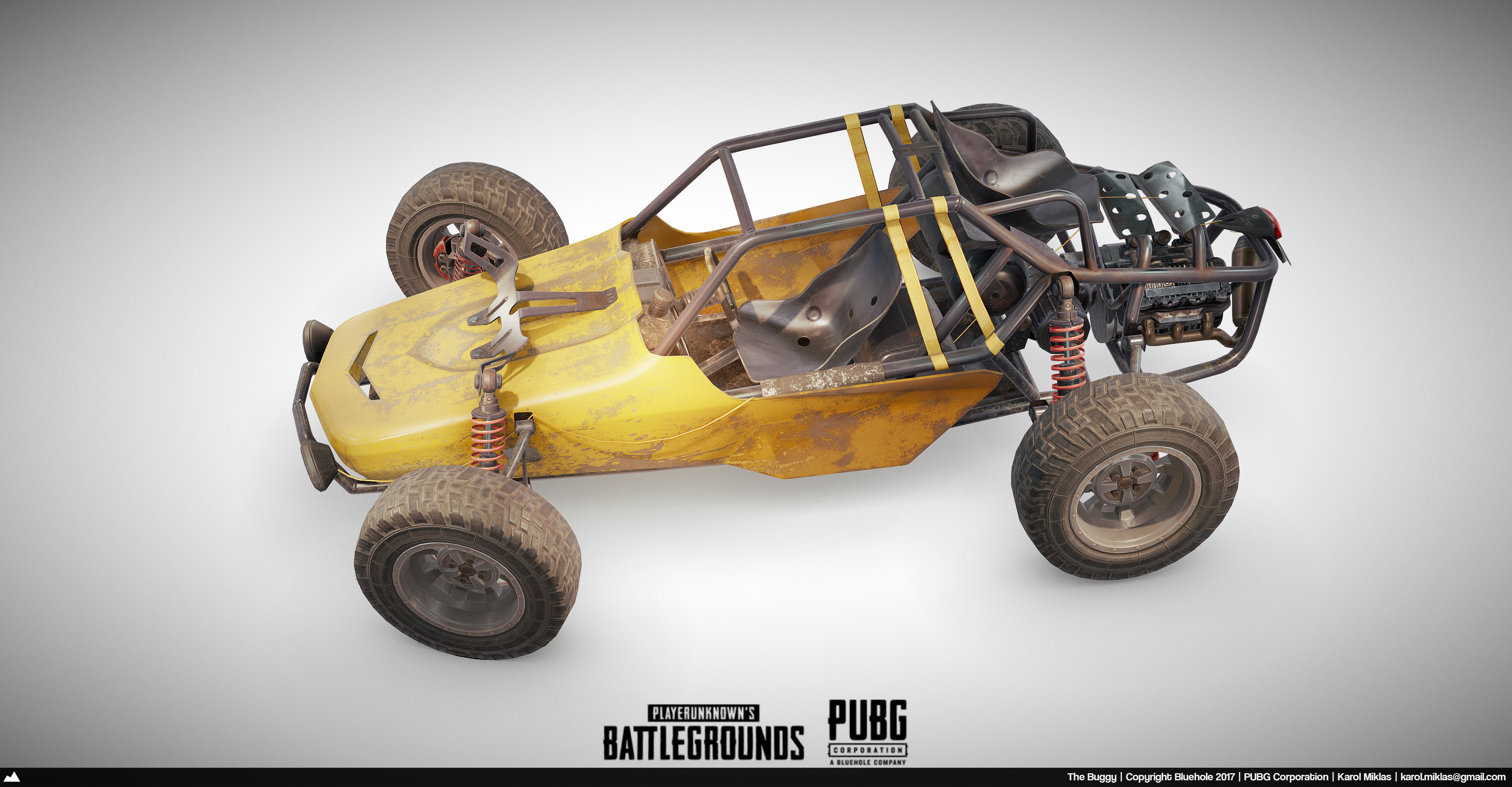 PUBG Buggy chassis  3D CAD Model Library  GrabCAD