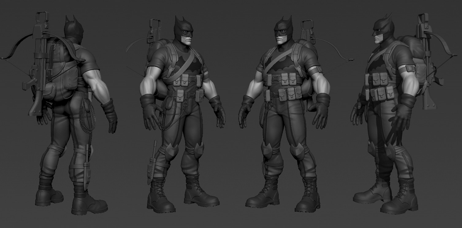ArtStation - Batman WIP