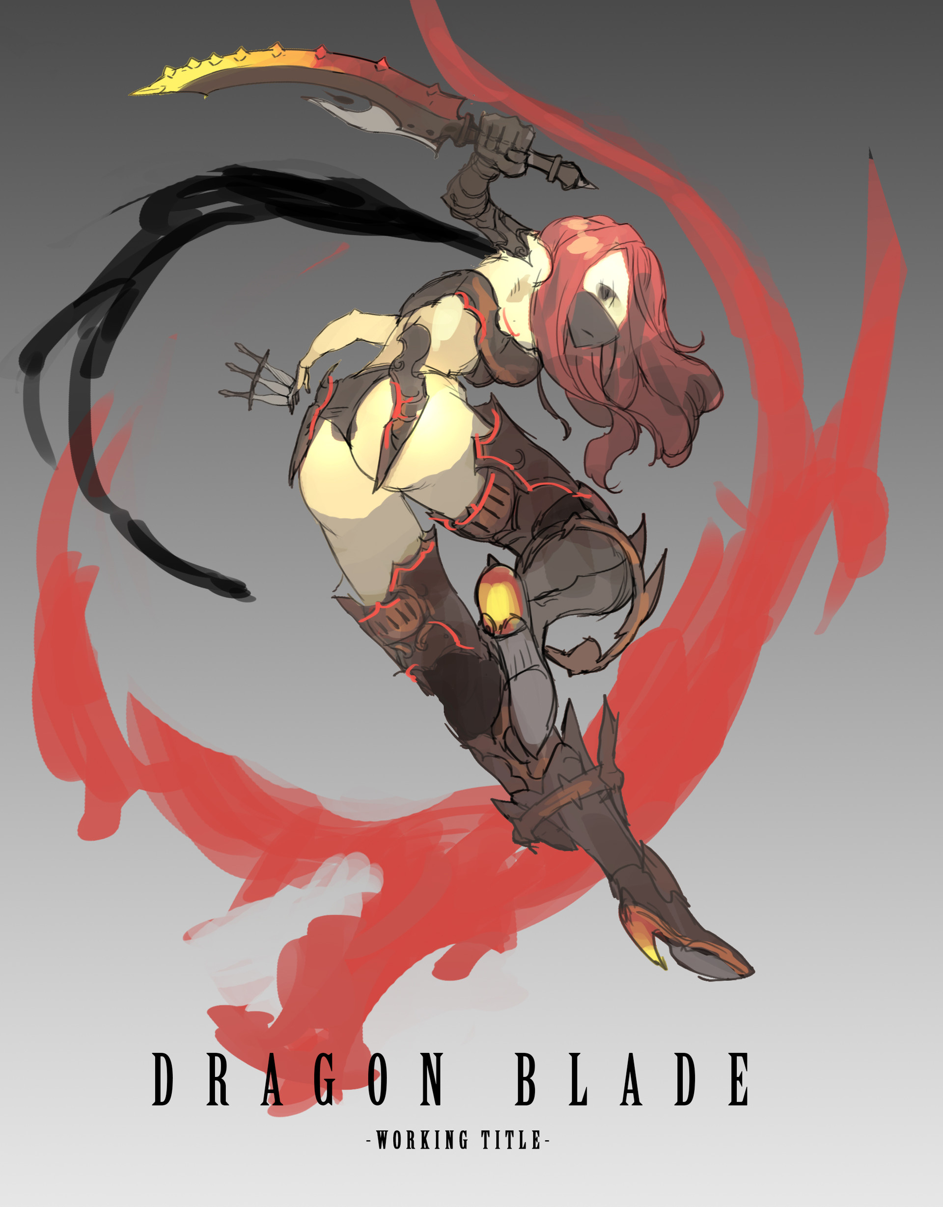 ArtStation - Dragon Blade - Overwatch
