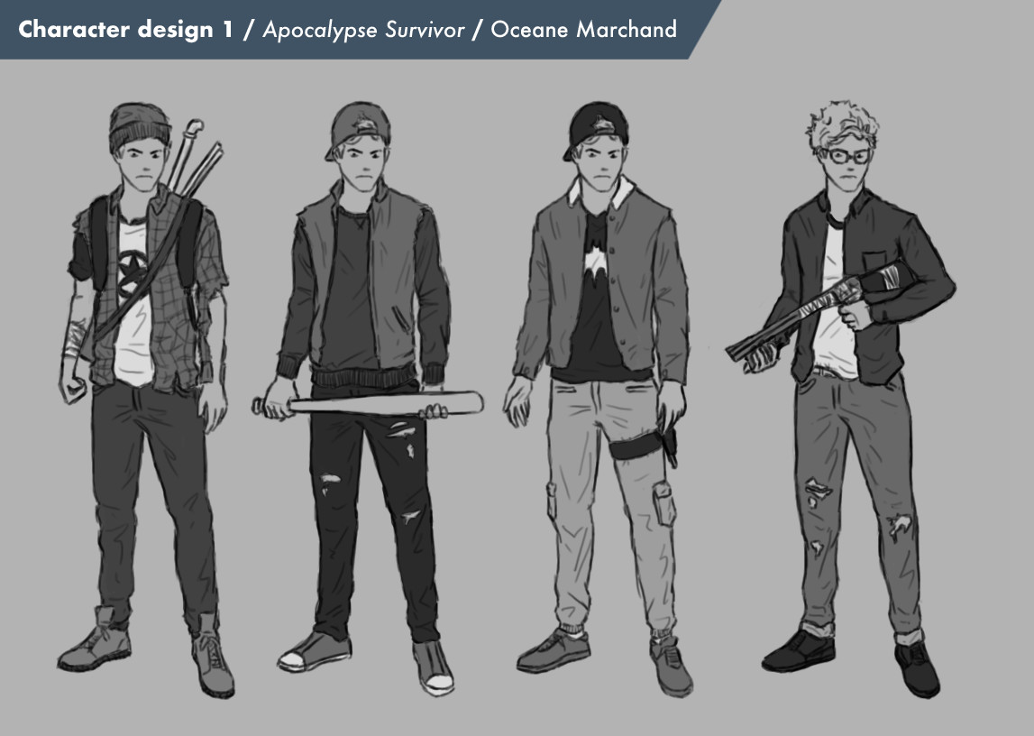 Oceane Marchand Character Design
