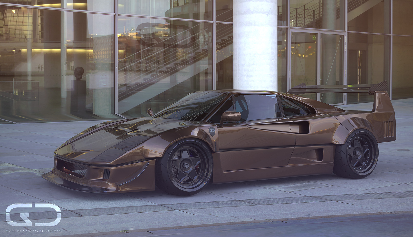 ferrari chocolate model