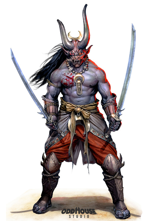 ArtStation - Demonic Warrior