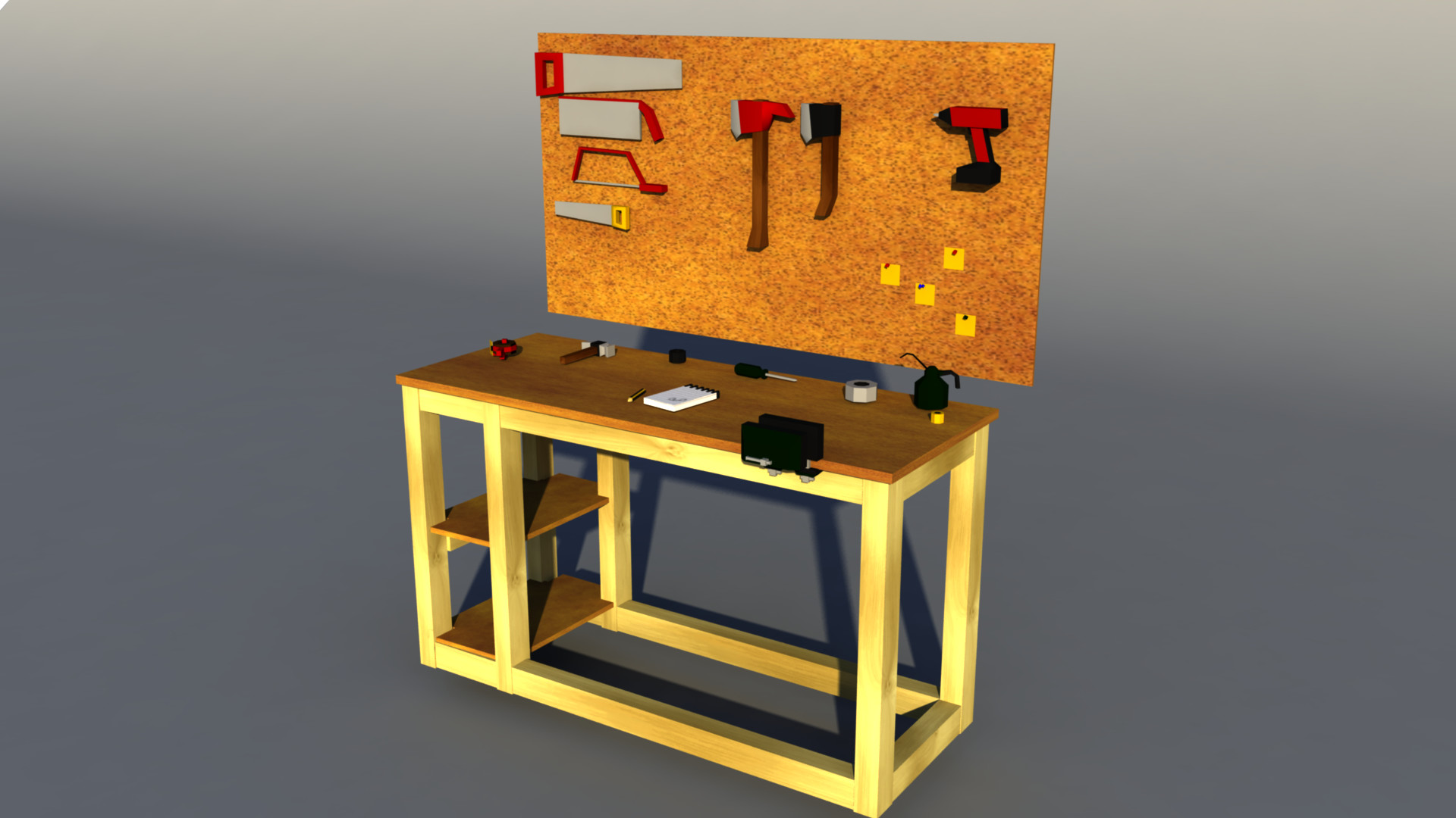 ArtStation - Maya Low Poly Early work