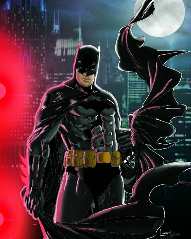Lin Shau Hwa Batman Digital Art