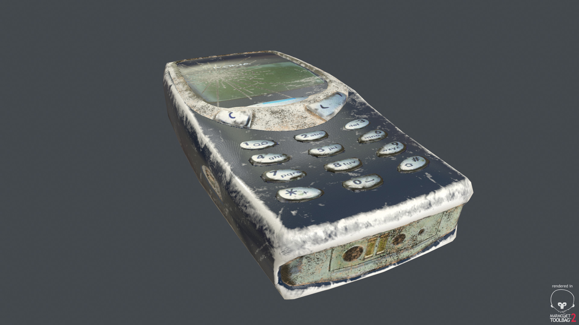 nagesh jangid nokia 3310 old lowpoly model