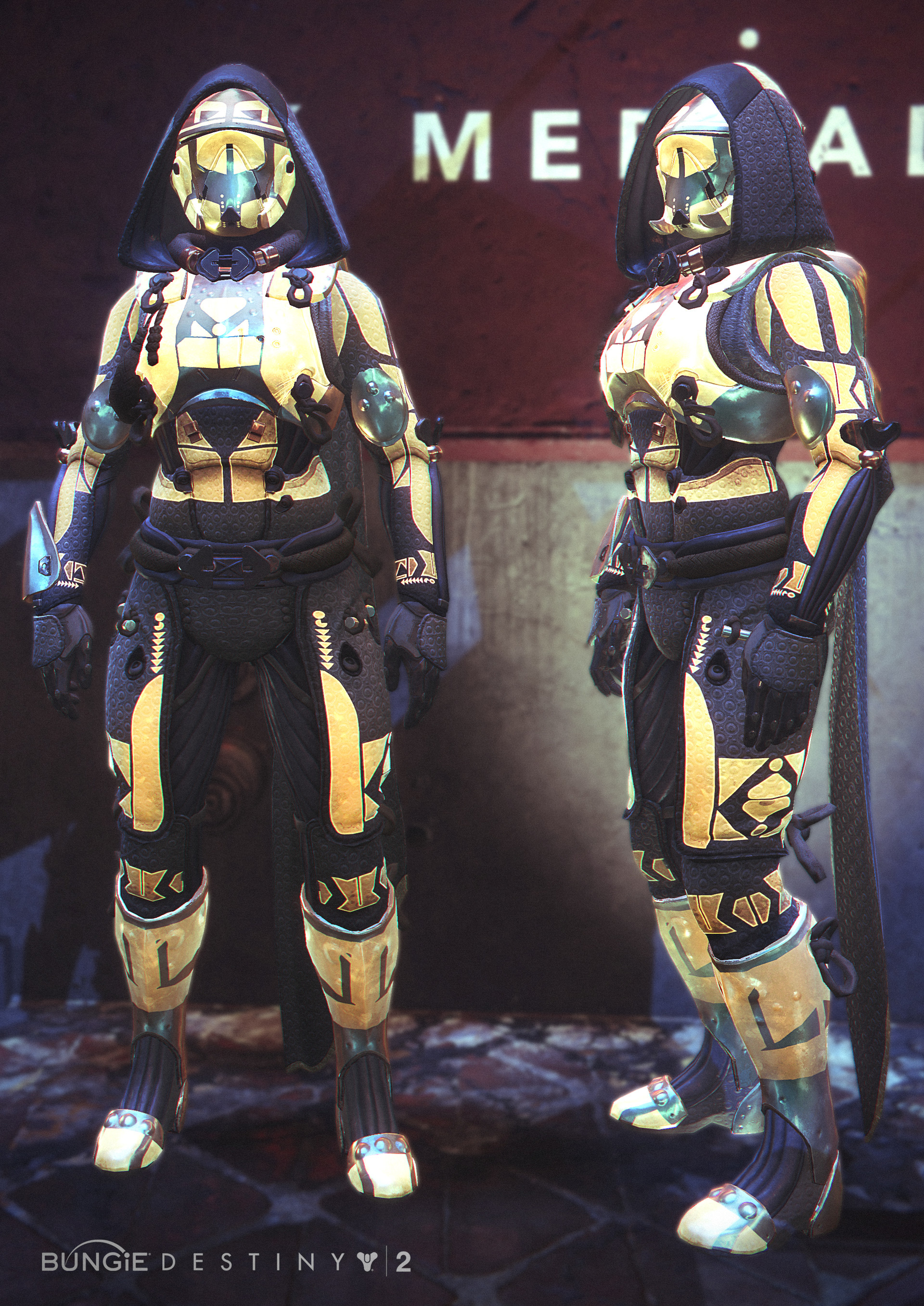 Destiny 2 - Curse of Osiris hunter raid armor.