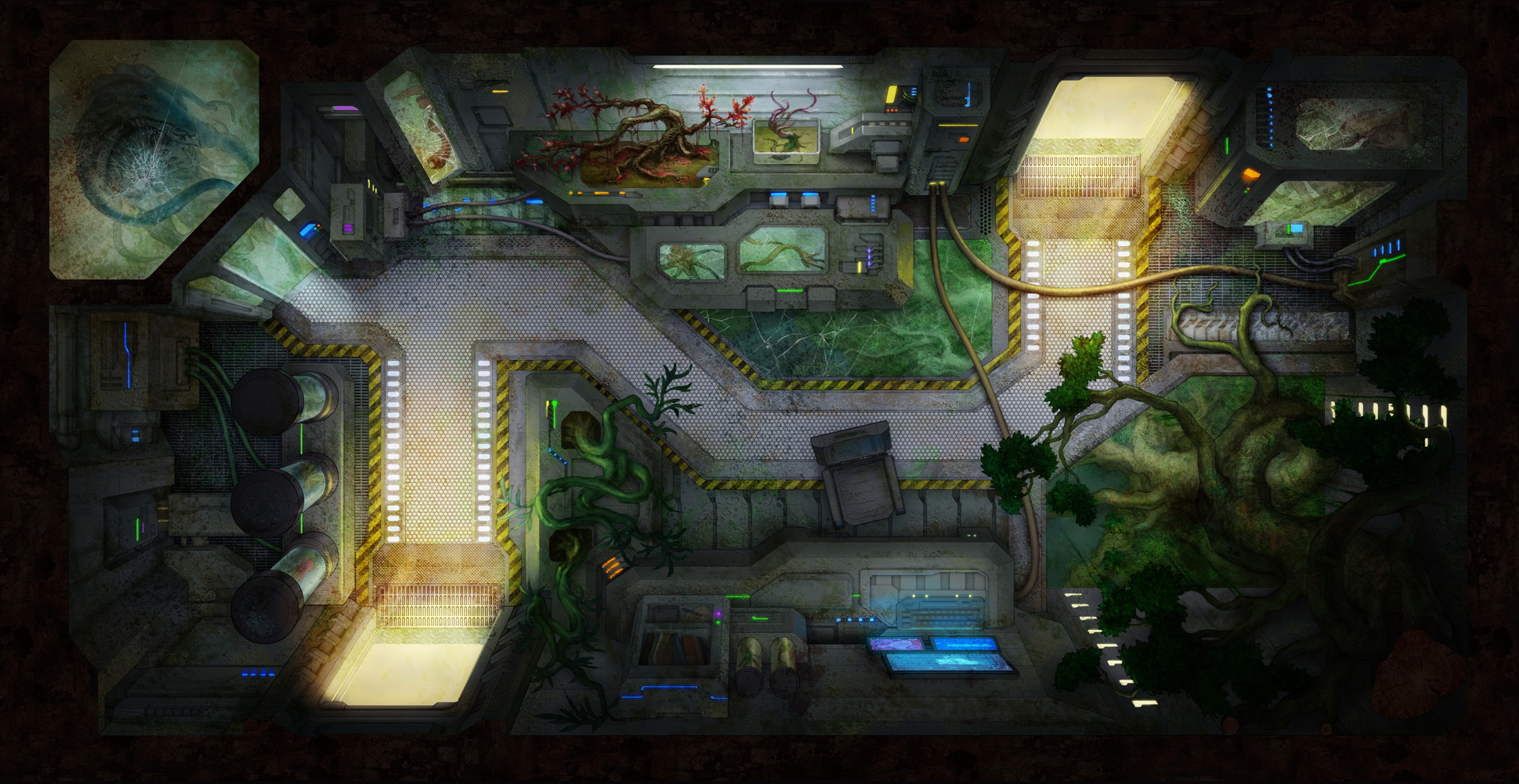 Earl Lan Map Design For Board Game Deep Madness Culture Lab