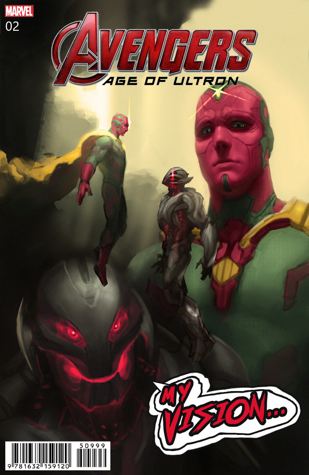 Artstation Vision Vs Ultron Comicbook Cover Style Enzo Fernandez Artstation Vision Vs Ultron Comicbook Cover Style Enzo Fernandez