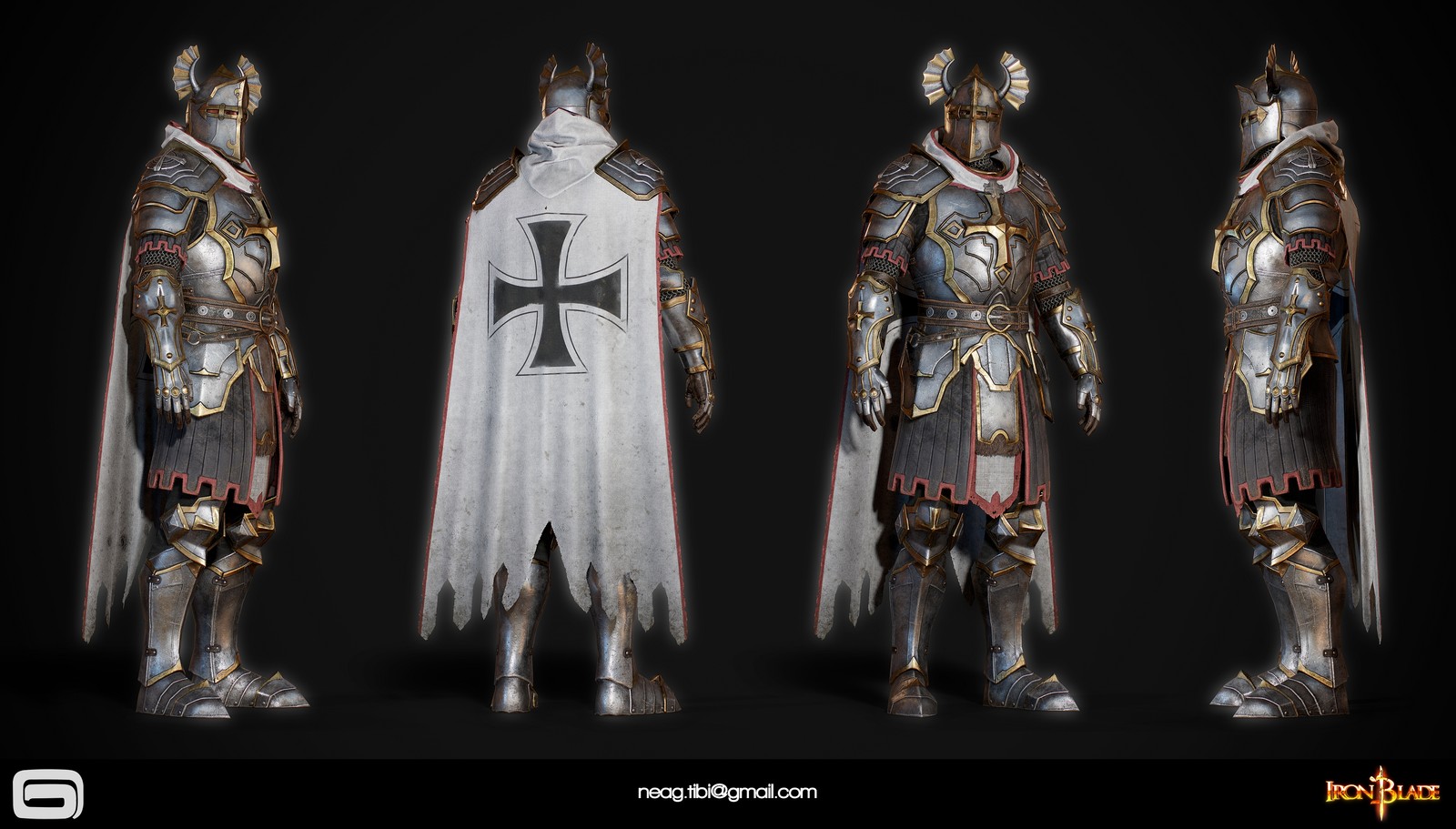 Tibi Neag - Iron Blade Templar Armor B