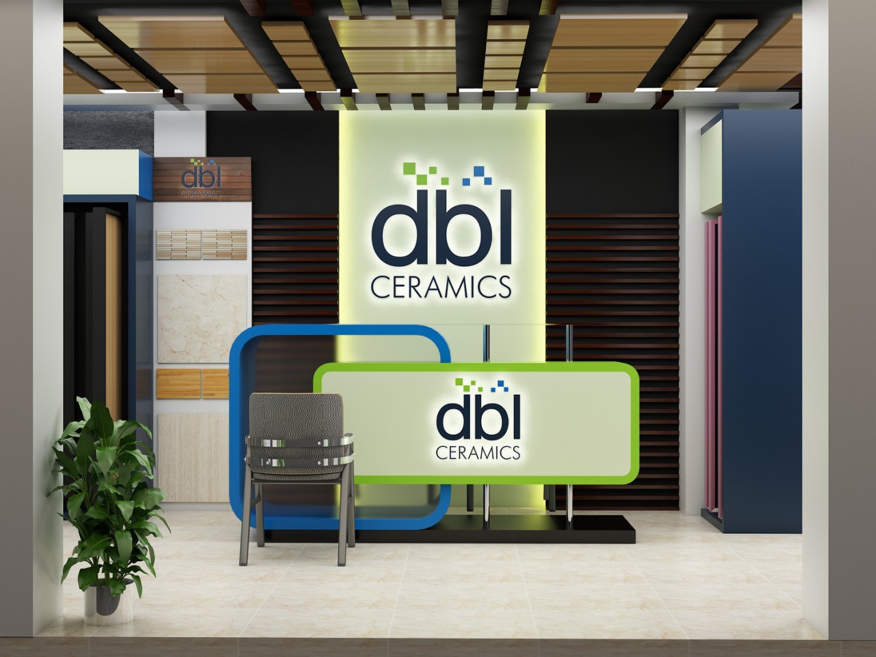 Artstation Dbl Ceramics Showroom Interior Arafatul Islam Shakkhor