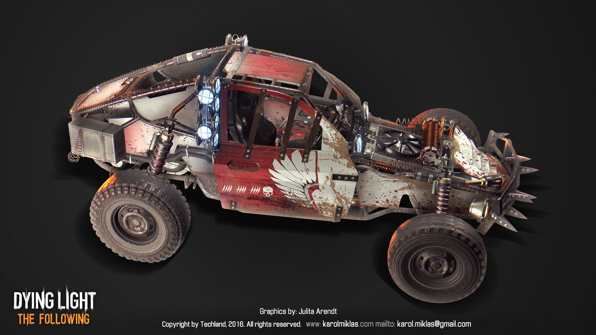 Чертежи для багги dying light