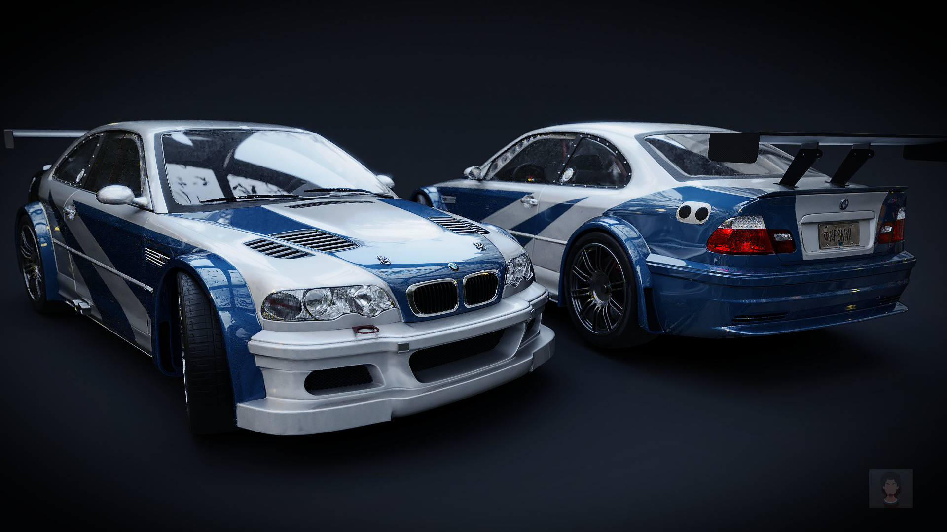 ArtStation - BMW M3 E46 4-in-1 mod for NFS Most Wanted