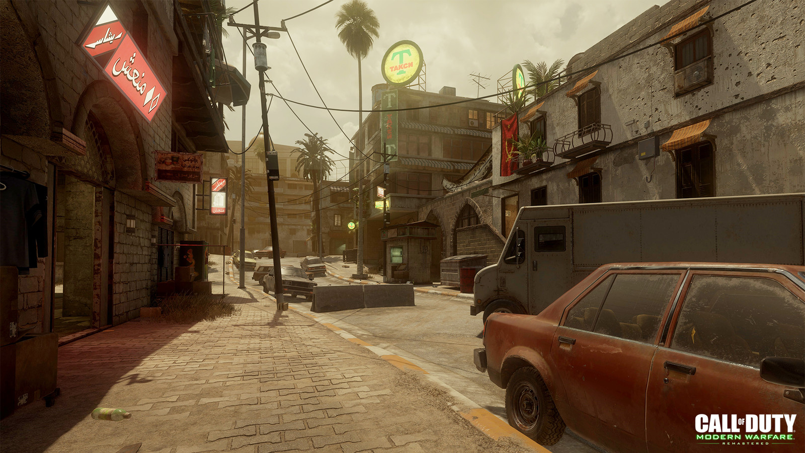 Responsible for dogbone sidewalk material and bullet decals (rightmost building)