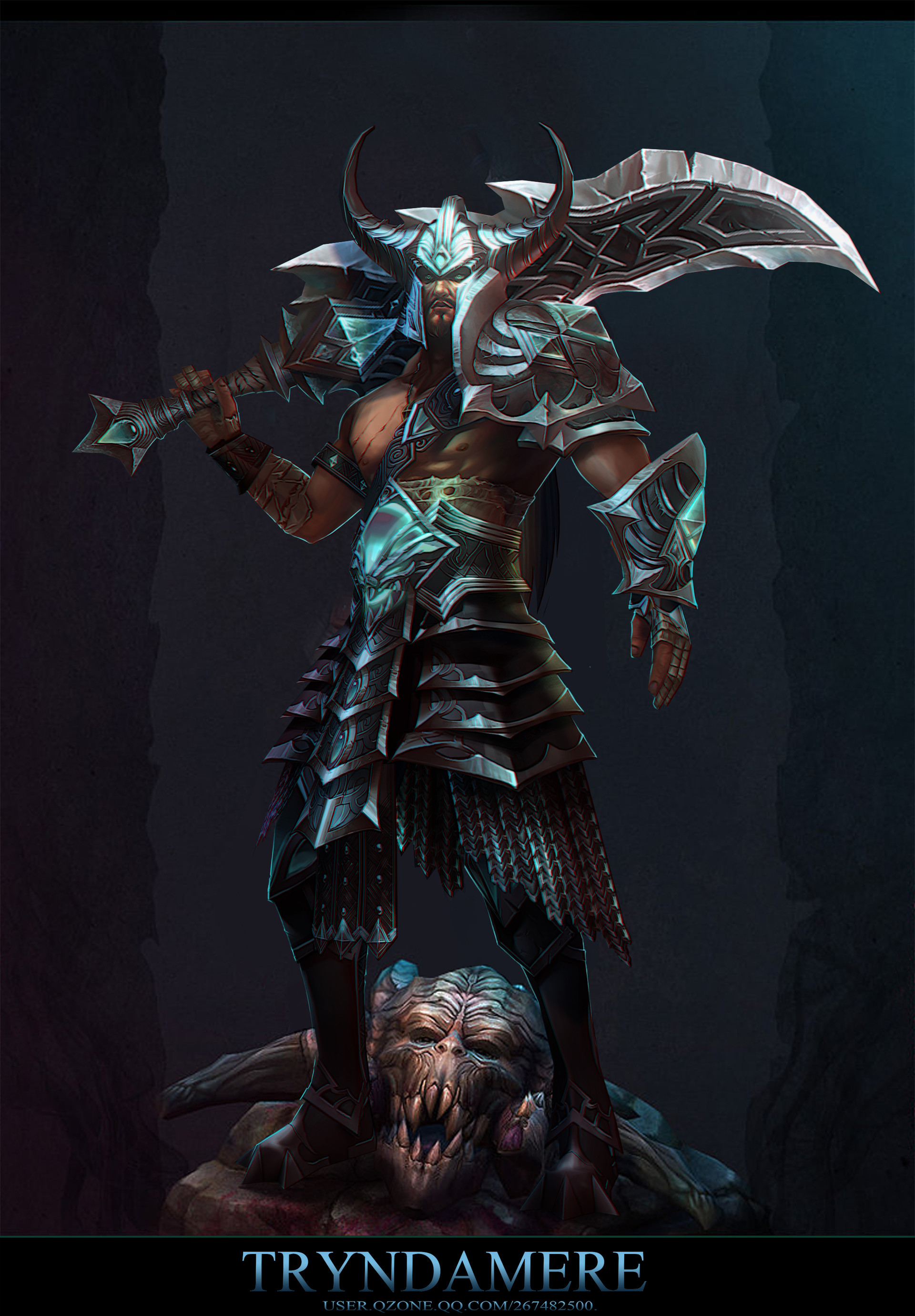 ArtStation - Tryndamere（lol）, T- YI