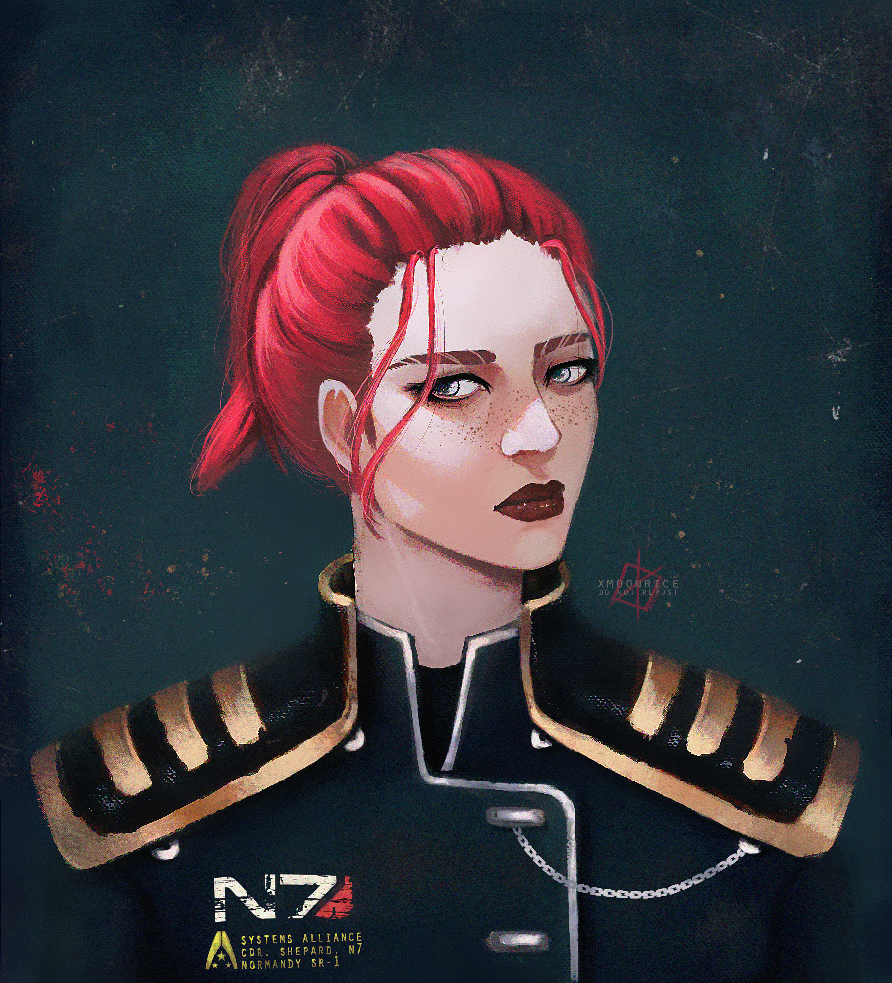 Artstation Commander Shepard 