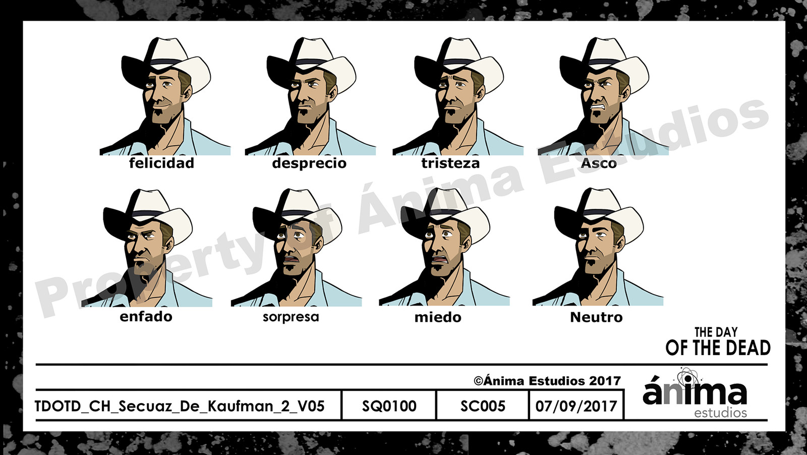 Character Expression Sheet