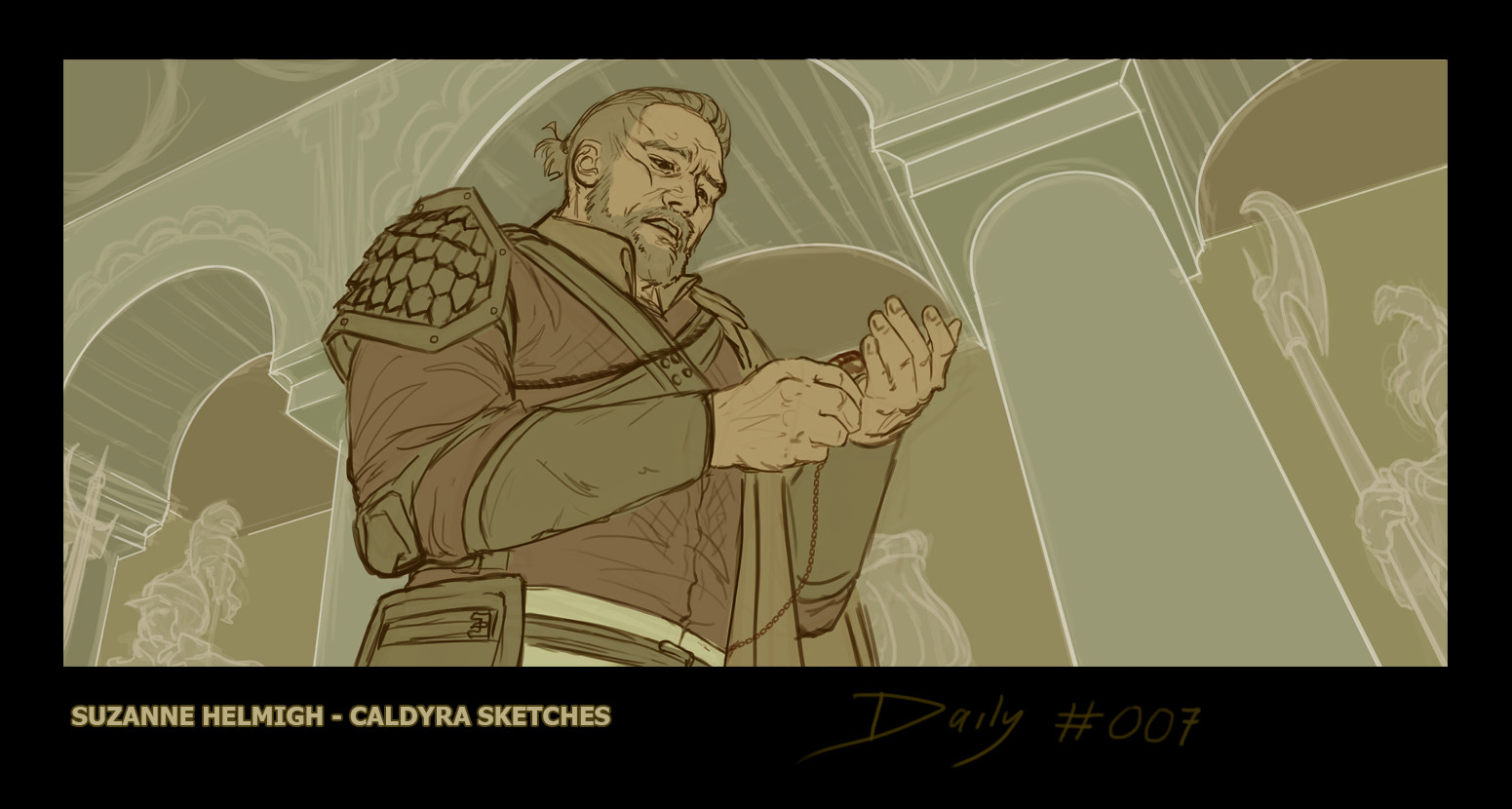 This sketch was part of my dailies early 2017.