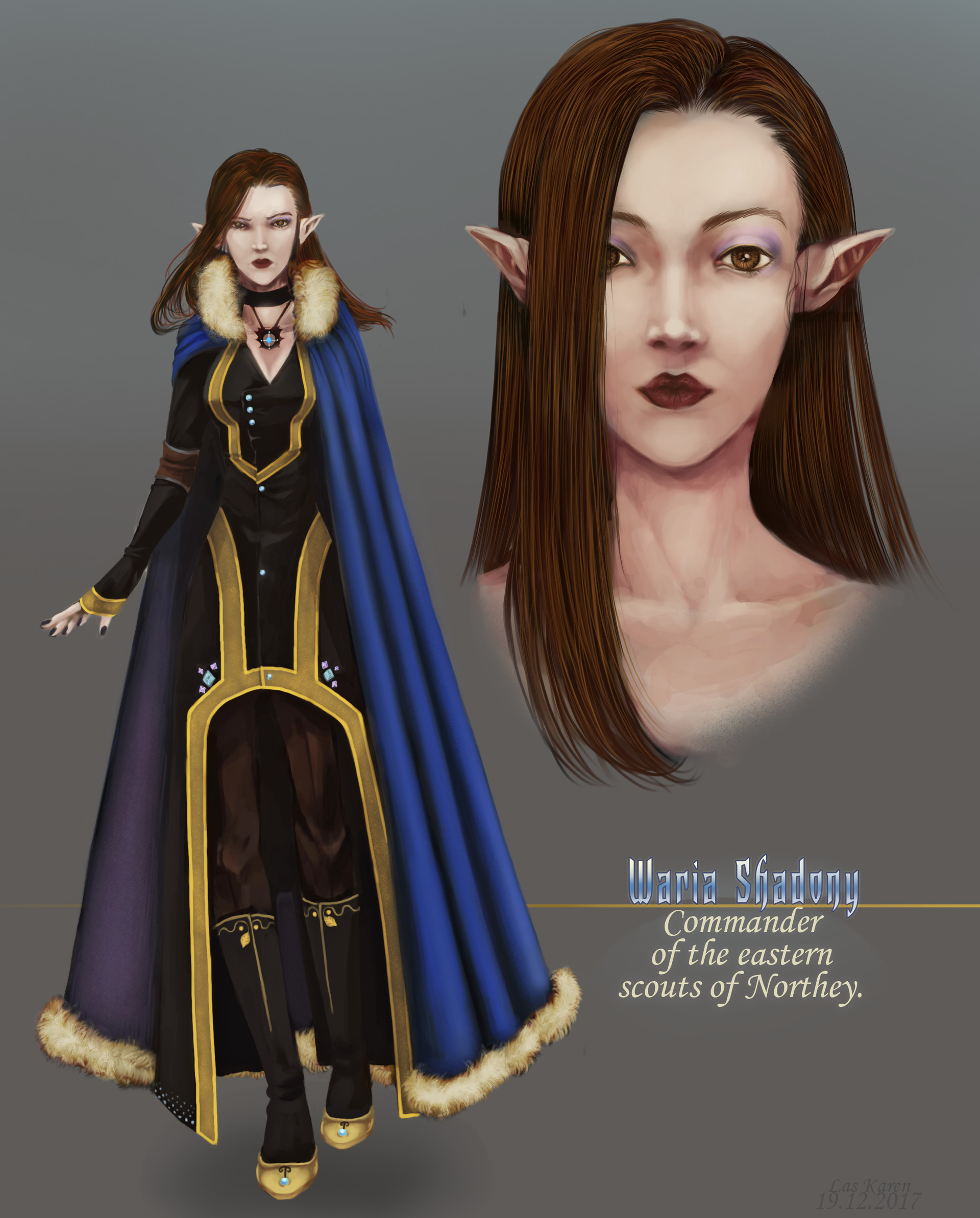 Download Artstation Waria Elf Concept Art Las Karen