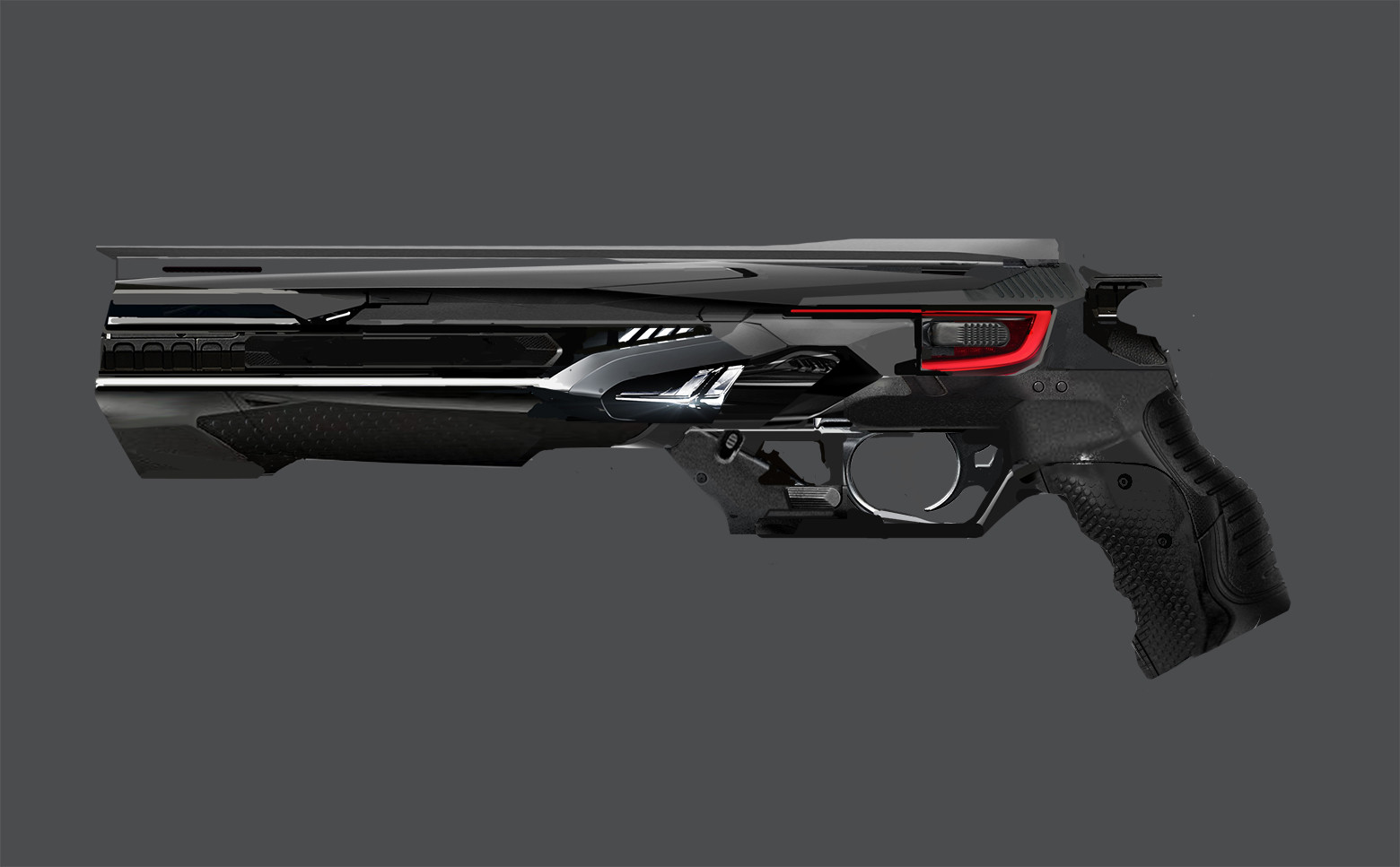 Sci-fi gun concept, Aaron de Leon.