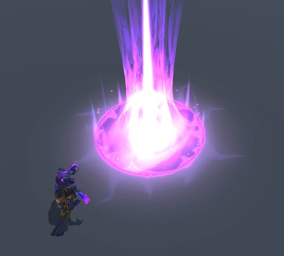 WIP of the VFX.