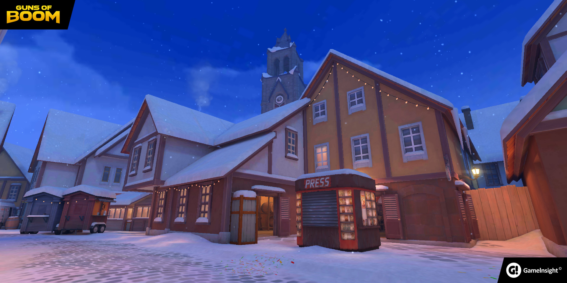 Artstation Guns Of Boom Xmas Map Yaroslav Karpenko