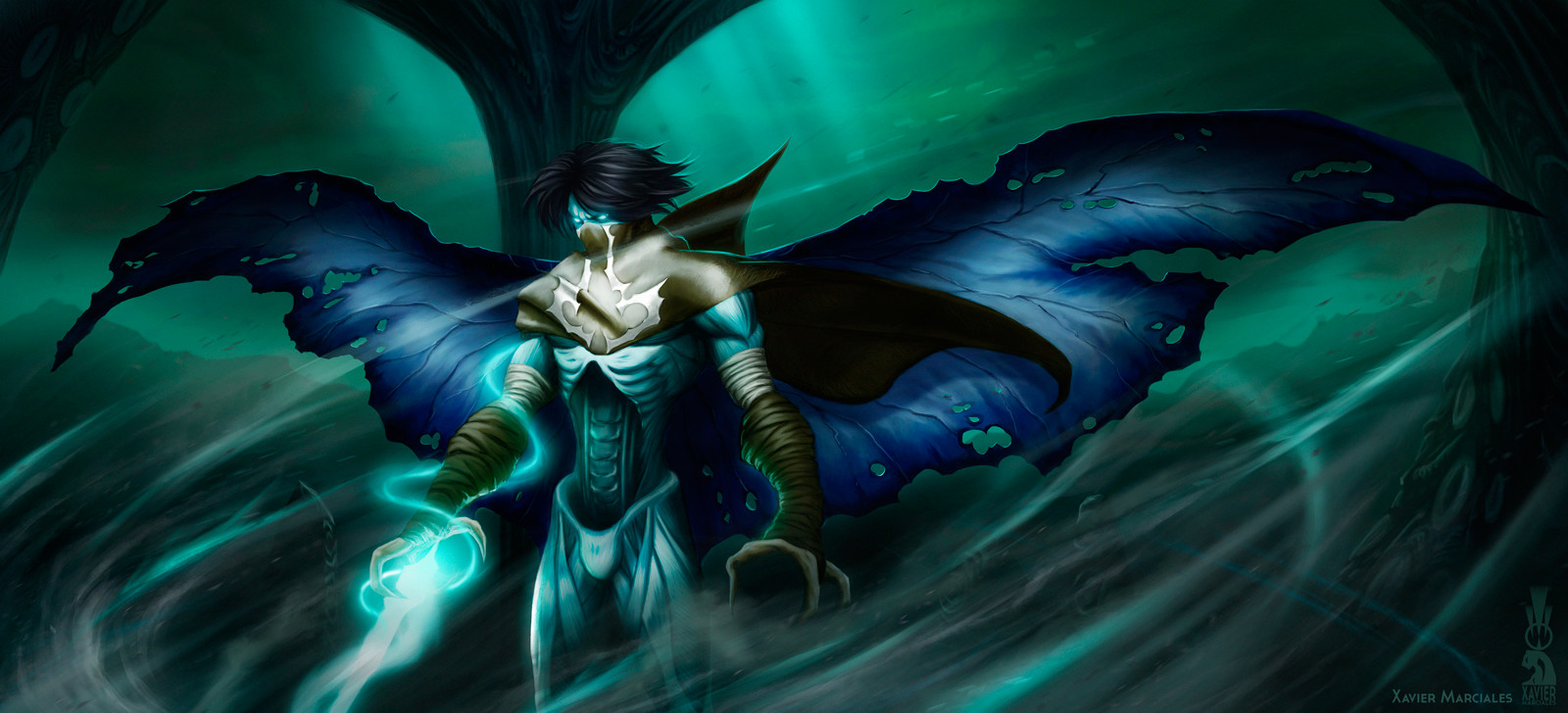 Artstation Raziel Soul Reaver Fanart Xavier Marciales