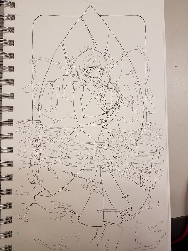 original idea in my sketchbook