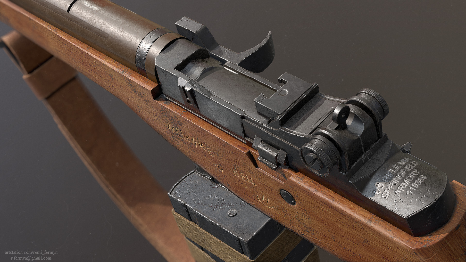 R mi fermyn m14 7 62 51mm nato rifle